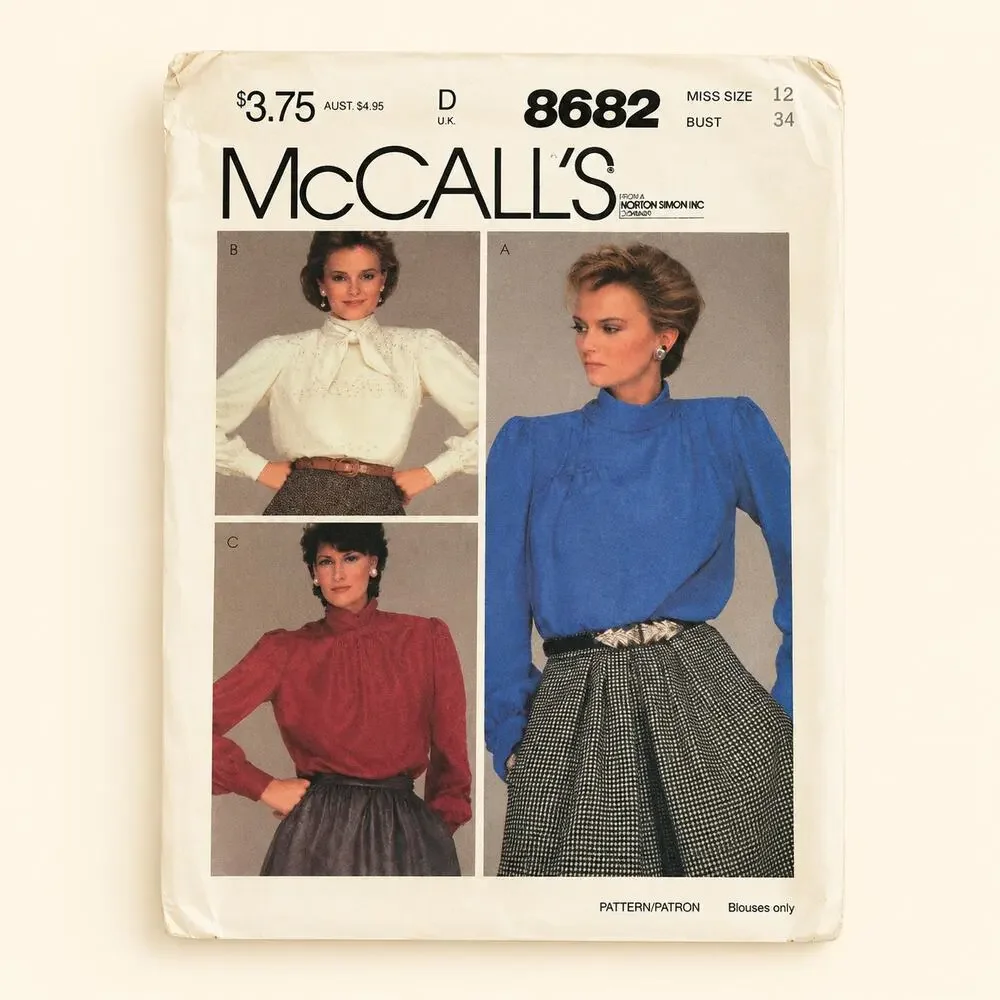 McCalls Vintage Patterns Dresses Pants Blouse Tops Lot of 9